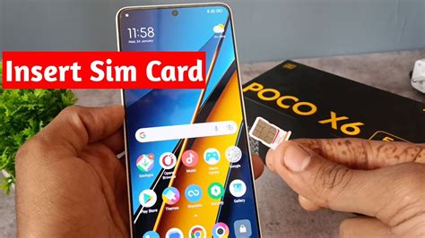 poco x6 sd card slot|POCO X6 Pro: How to Use micro SD Memory Cards .